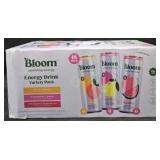 Bloom Energy Drinks 18 count variety pack 12oz