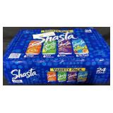 24- 12fl.oz. Cans of Shasta Soda (Mar 6, 2027)