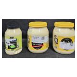 Hellmann's Avocado Mayonnaise 32oz. 2- Duke's