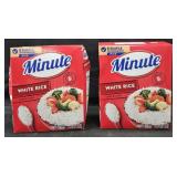 2- Minute White Rice 72oz each