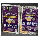 24- Cube Boxes of Ultra Soft 3-Ply Premium Facial