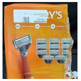 Harry's Shaving Cartridge + Handle Set, OPENED,