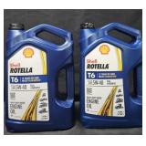 2- Shell Rotella T6 SSE 5W-40 Diesel engine oil 1