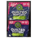 2- 32ct. Bags of Quilted Northern Ultra Soft &