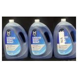 3x Liquid Dish Soaps 100 fl oz each