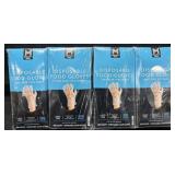 4- 500ct. Boxes of Disposable Food Gloves