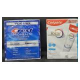 Crest Pro Health toothpaste 5 tubes. Colgate