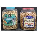 Animal Crackers 5lb. Utz Mini Pretzels 60oz
