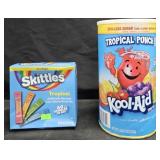 Skittles tropical drink packets 60 count. Kool