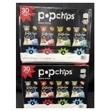 2- 30ct. Variety Boxes of PopChips Individual