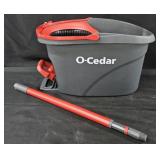 Used O-Cedar wringing bucket and mop