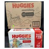 116ct. Box of Huggies Overnites Size 4 Diapers