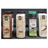 Chili Powder 20oz. Granulated Garlic 26oz. Tony