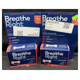 2- 72ct. Boxes of Breathe Right Nasal Strips