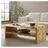 (MSRP: $299) Burlwood Coffee Table, NOT CHECKED