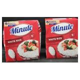 2- Minute White Rice 72oz each