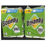 2- 12ct. Bags of Bounty Paper Towel Rolls