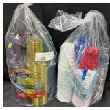 2- 140cg. Bags of Party Cups