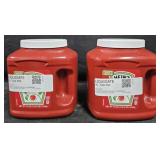 2- Heinz ketchup 114oz each