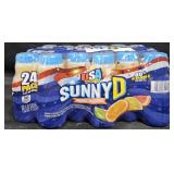 Sunny D 24 pack 6.75oz bottles