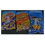 Fritos 18oz. Flamin Hot Cheetos 17oz. Cool Ranch