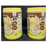 2- Nesquik chocolate milk powder mix 44oz each
