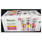18- 12fl.oz. Cans of Bloom Sparkling Energy