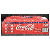 Coca-Cola Mini's 30 pack 7.5oz cans