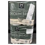 12- 12.5oz. Cans of Natural Chunk Chicken Breast