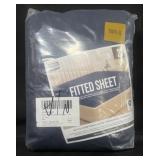 2 Fitted Twin XL Sheets 100% Polyester