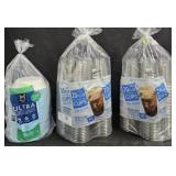 2- Clear plastic 12oz cups 120 count each. Paper