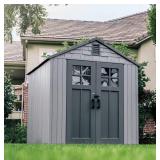 (MSRP: $899) Lifetime 7' x 7' Outdoor Storage
