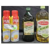 2- Pam cooking spray 12oz each. Bertolli Olive