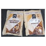 2- Light Brown Sugar 7lb each