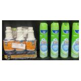 3x oven grill and dry cleaners 32 fl oz each, 4x