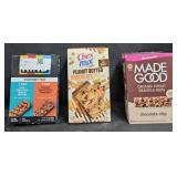 Kind protein bars 18 count. Chex Mix peanut