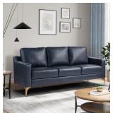 (MSRP: $499) Serta Fleming Faux Leather Sofa, NOT