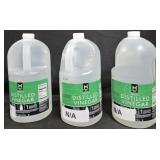 3- Distilled White Vinegar 1 gallon each