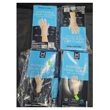 4- Disposable Food Gloves 500 count each