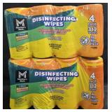 2- Disinfectant Wipes 312 count each