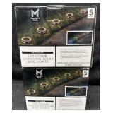 2- 5pk. Boxes of LED Color Changing Solar Disc
