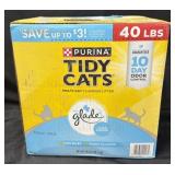 40lb. Box of Purina Tidy Cats Clumping Litter