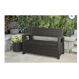 Keter Hudson Plastic Storage Bench