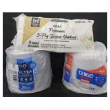 Ultra paper dinner plates 204 count. Dixie Ultra