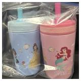 2- Zak! Disney Princess Stainless Steel Child