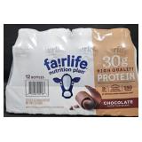 Fairlife Chocolate Protein Shakes 12 count 11oz