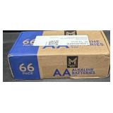 66pk. Box of AA Alkaline Batteries