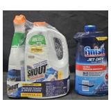Shout stain fighter 82oz. Finish dishwasher rinse