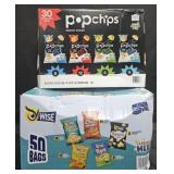 Pop Chips snacks 30 count individual bags. Wise