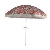 Beach Umbrella with Fringe